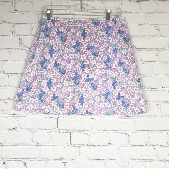 Lilly Pulitzer Dresses & Skirts - Lilly Pulitzer Pink and Purple Mini Skirt